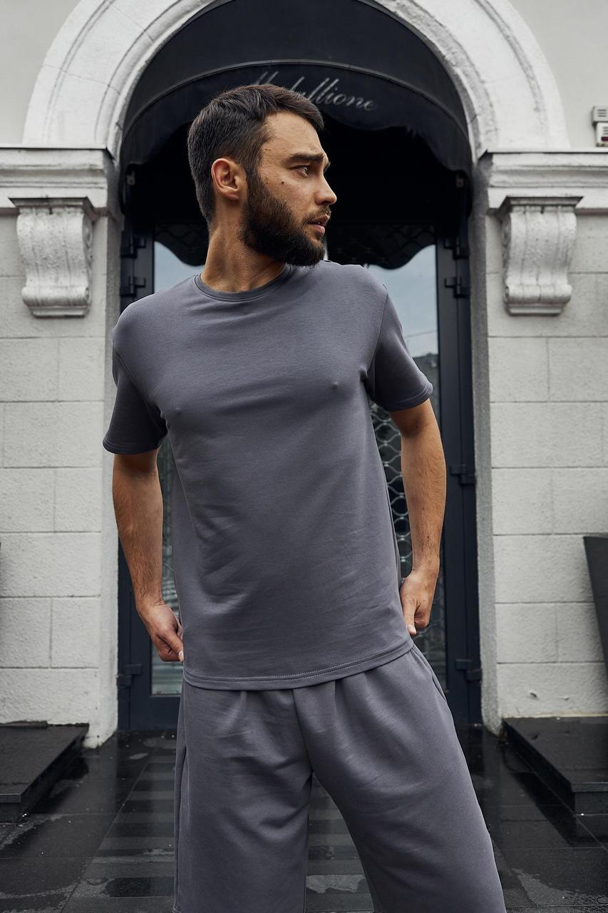 Комплект 'Player' темно-сірий футболка + шорти