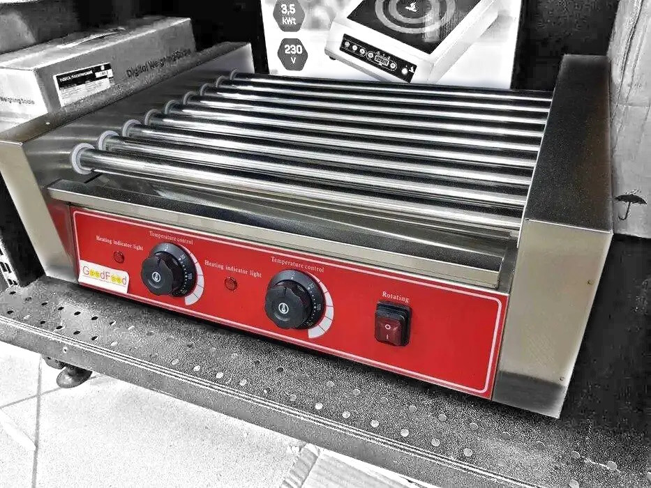 Гриль роликовий GoodFood HDRG9 RED