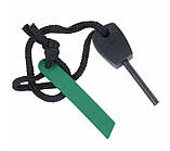 Кресало огниво для розпалювання вогню Mini green, фото 2