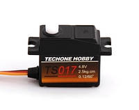 Сервопривод микро 17г TechOne TS017 2,5кг/0,12сек aik