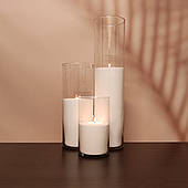 Насипні свічки комплект No11 (3 свічки 20,31,47 см)