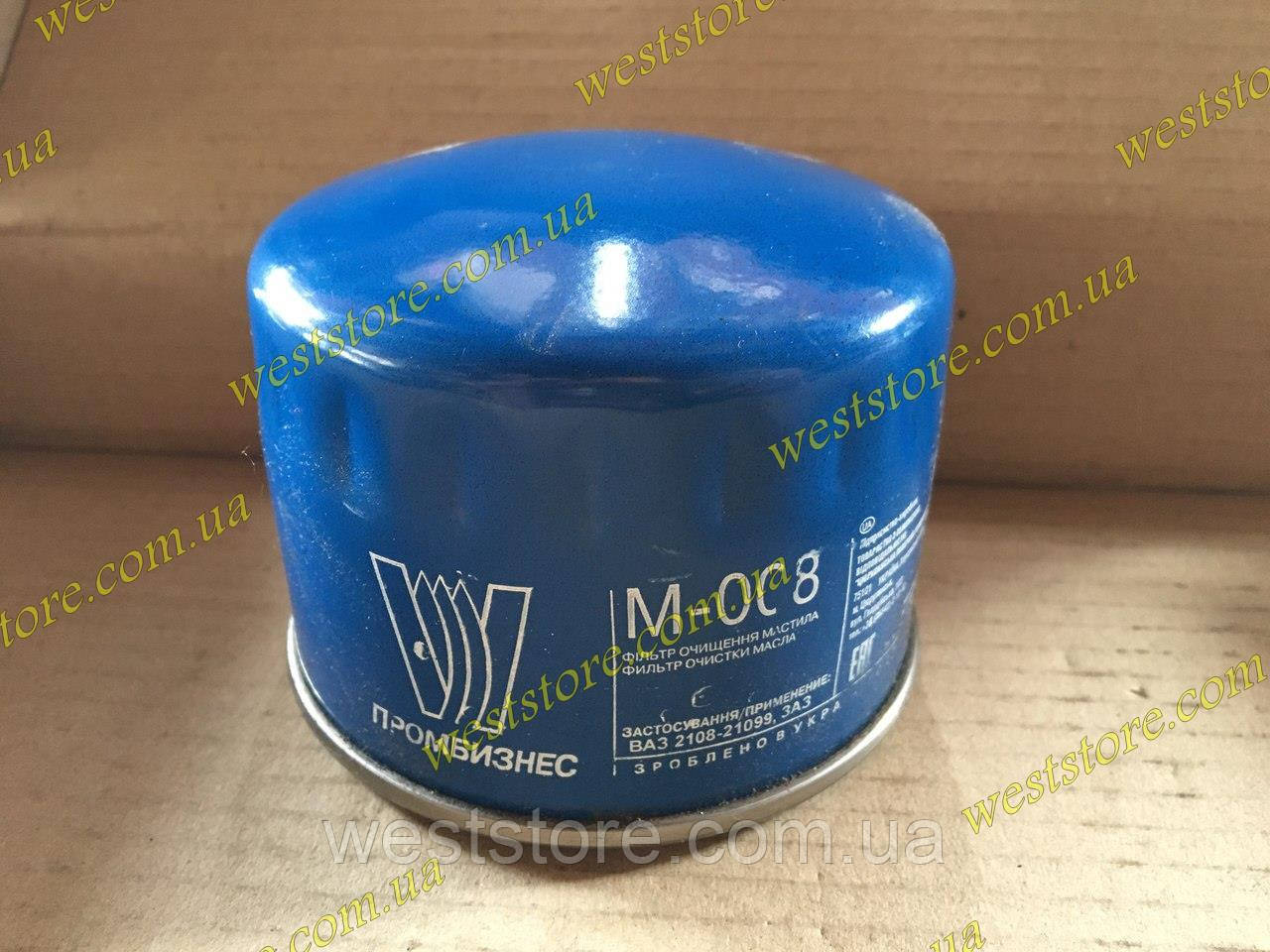 Фільтр масляний Ваз 2108 2109 2113 2114 2115 2110 2111 2112 2170 1118,Заз 1102 1103 SENS Промбизнес М-008, фото 1