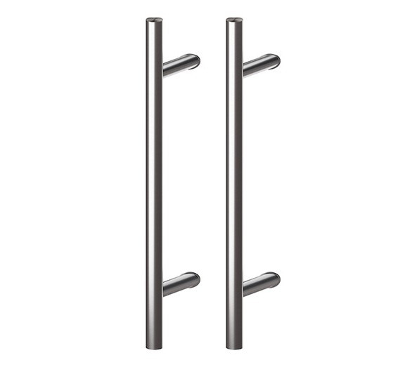 Ручка скоба Wala М304 P45 (Ø30) 45° 2-стороння нержавіюча сталь (Польща)