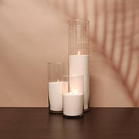 Насыпные свечи комплект №12 (3 свечи 20,26,47 см)