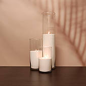 Насипні свічки комплект No12 (3 свічки 20,26,47 см)