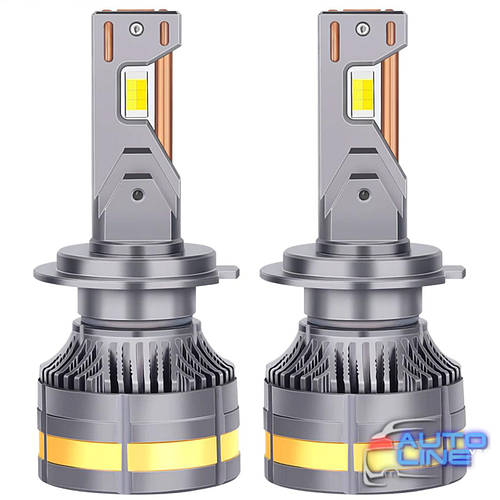 3-цветные LED-лампы H7 3000K/4300K/6000K - B-Power H7 LED N3C V1 130W ...