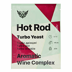 Турбо-дріжджі Hot Rod Aromatic Wine Complex  на 25 літрів