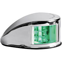 Комплект огней бортовых (красный + зеленый) Mouse Deck, левый/правый, LED, 12 В, нержавеющая сталь, Osculati.