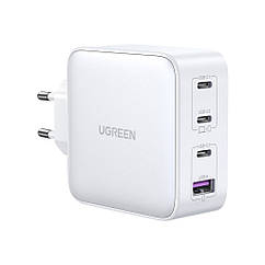 Зарядний пристрій Ugreen Nexode USB-A+3USB-C 100 W GaN Te ch Fast White (CD226/15337)