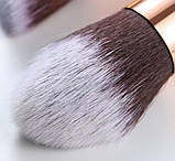 Набір пензлів для макіяжу Barva black 15 шт, фото 5