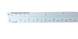 Архітектурна тригранна масштабна лінійка з дюймовою шкалою. пластикова, фото 4