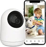 SwitchBot Pan/Tilt Camera WiFi внутренняя камера 1080P HD с 10-метровым ночным видением