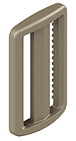 Двощілинна пряжка 50 мм з поліаміду AMM Sb050 койот піщаний (07.99.027.01.62)