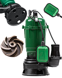 Насос фекальний дренажний з подрібнювачем для викачування брудної води і фекалій з вигрібних ям WQD 850