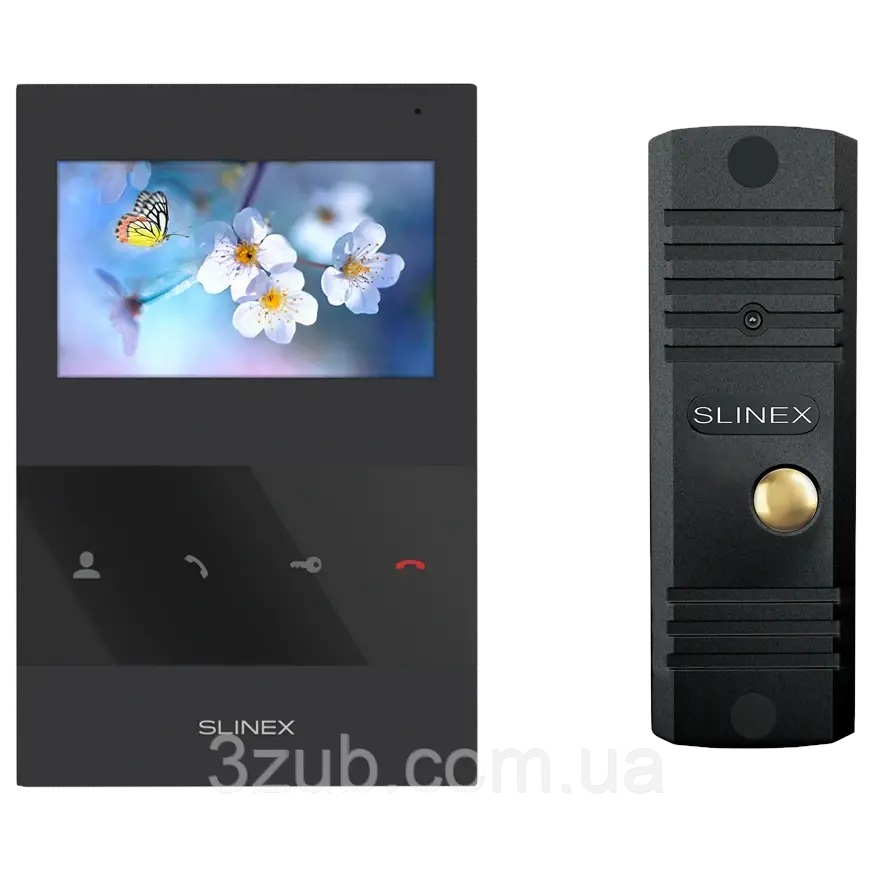 Slinex SQ-04(Black)+ML-16НD(Black) Комплект відеодомофону