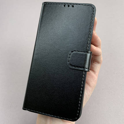 Чохол-книга для Samsung Galaxy A10 чохол книжка з хлястиком на телефон самсунг а10 чорна b6r, фото 1