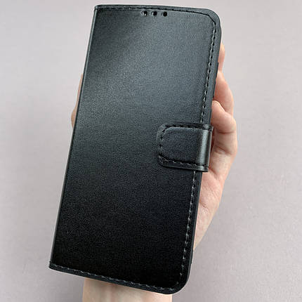 Чохол-книга для Samsung Galaxy A11 чохол книжка з хлястиком на телефон самсунг а11 чорна b6r, фото 1