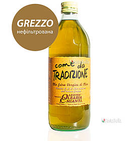 Оливкова Олія "Come da Tradizione" GREZZO 1л - Olio Extra Vergine di Oliva Olearia del Chianti