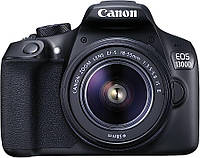 Фотоаппарат Canon EOS 1300D EF-S 18-55 mm 18MP f/3.5-5.6 IS II Full HD Made In Japan Гарантия 24 месяцев