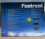 Підставка під ноги офісна DESQ 60081 с великою платформою, Висота 100-130-165 мм, Нахил 0-45°, фото 7