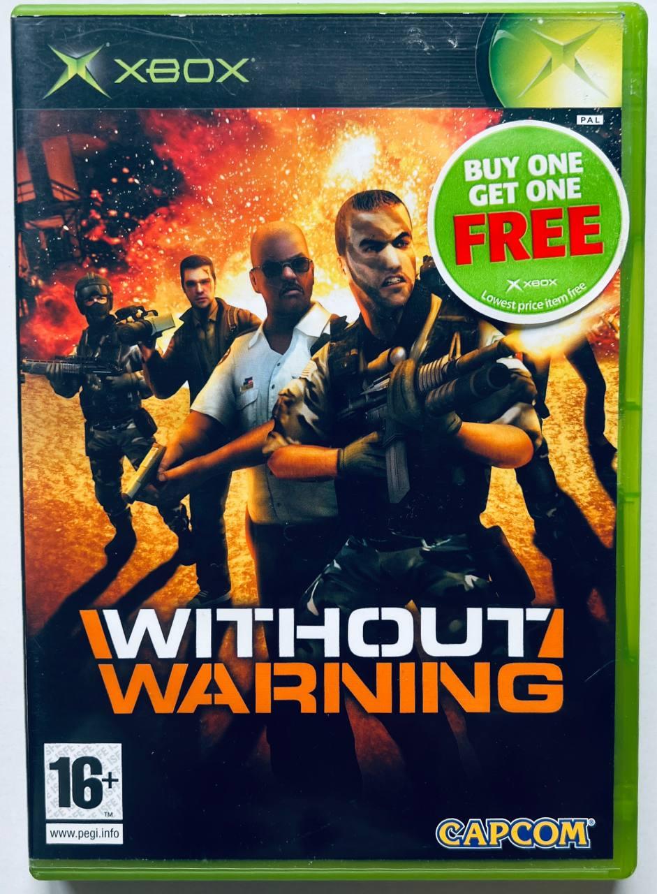 Without Warning, Б/У, английская версия - диск для XBOX Original, фото 1