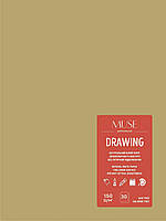Блок для малювання 30/150 A5+ "Muse" крафт №PB-GB-030-090(4)