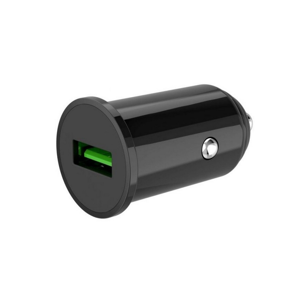 Автомобільний зарядний пристрій Avantis A915 QC 3.0 (18W/3A) + Micro cable- чорний