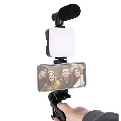 Свет для телефона 4в1, Лампа набор блогера, Светодиодное кольцо для ...