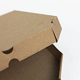 Коробка для піци бура 320*320*35 мм Готові коробки під піцу коричневі, фото 6