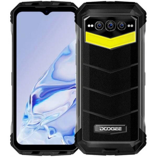 Смартфон Doogee S100 Pro 12/256 Gb Black, 108/32 Мп, 22000 мА·год, 2sim, 6.58", IPS, Helio G99
