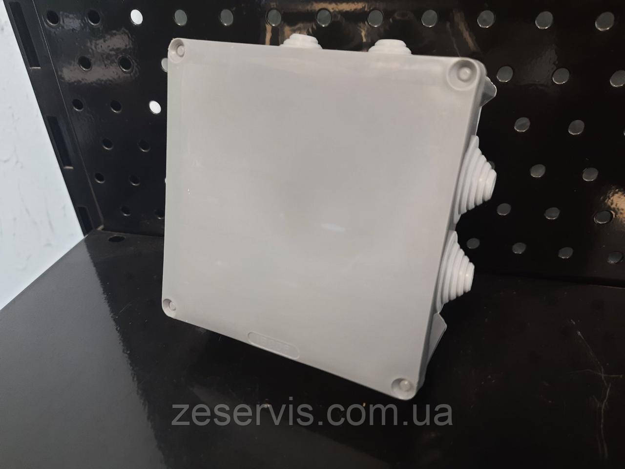 Коробка розподільча настінного монтажу 85x85x40, PLANK Electrotechnic, фото 1