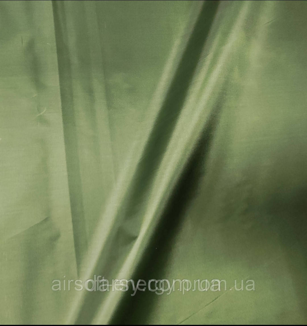 Тканина підкладкова олива болонья, фото 1