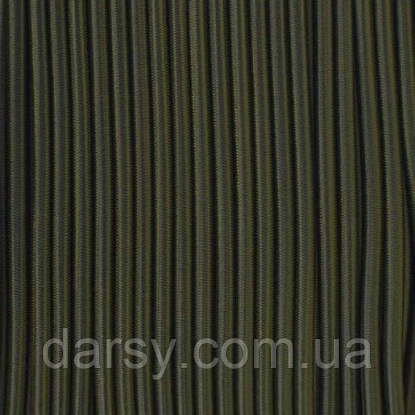 Еластичний шнур Shock Cord шнур-гумка капелюшна 3 мм поліпропілен Хакі, фото 1