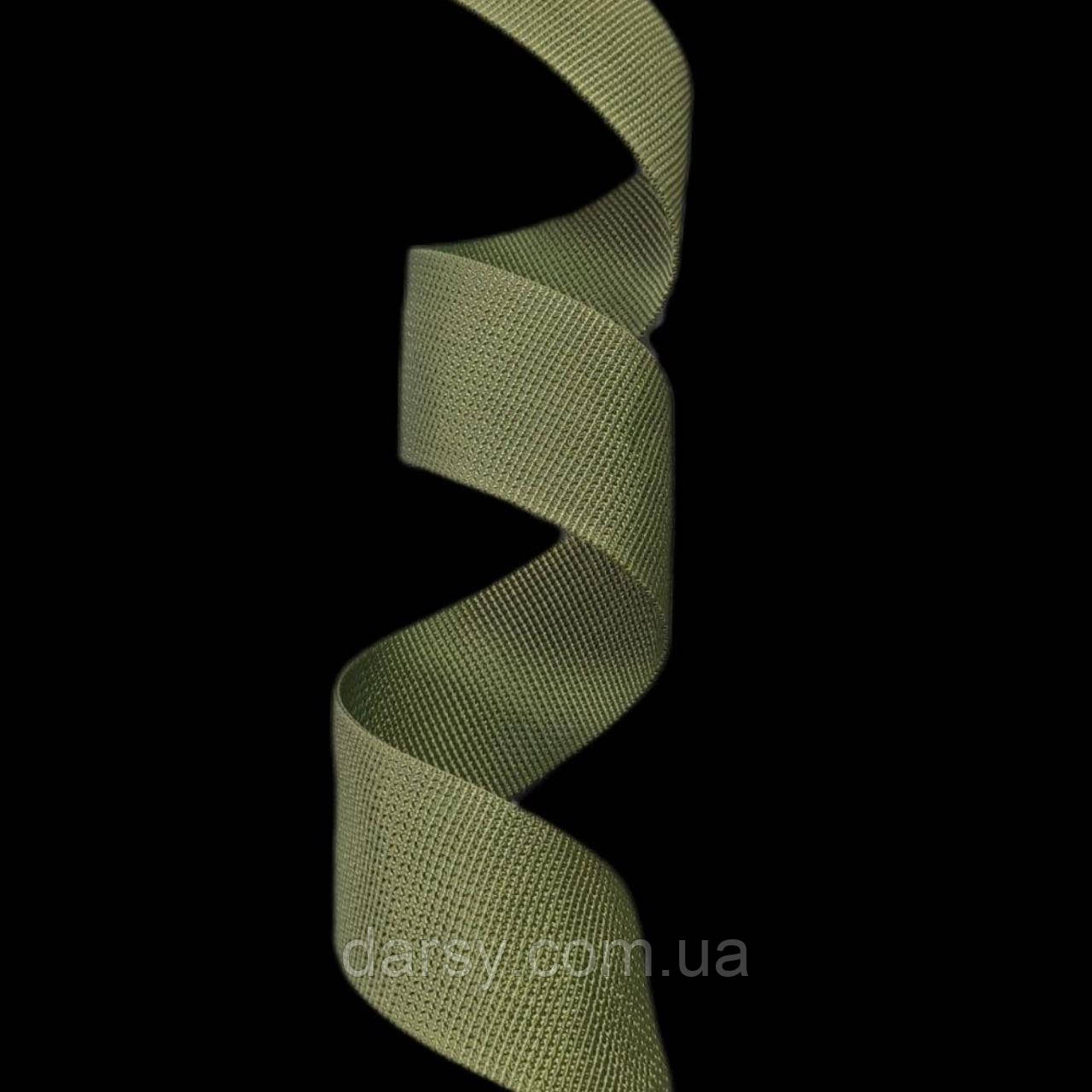 Стропа Стрічка ремінна поліамід 40 мм олива, фото 1