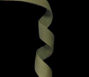 Стрічка поліпропіленова ремінна (стропа) хакі щільна люкс 30ммм