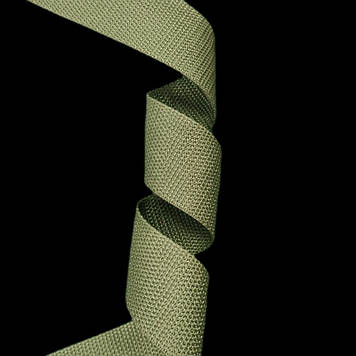 Стрічка ремінна поліпропіленова (стропа) світлий хакі 40 мм