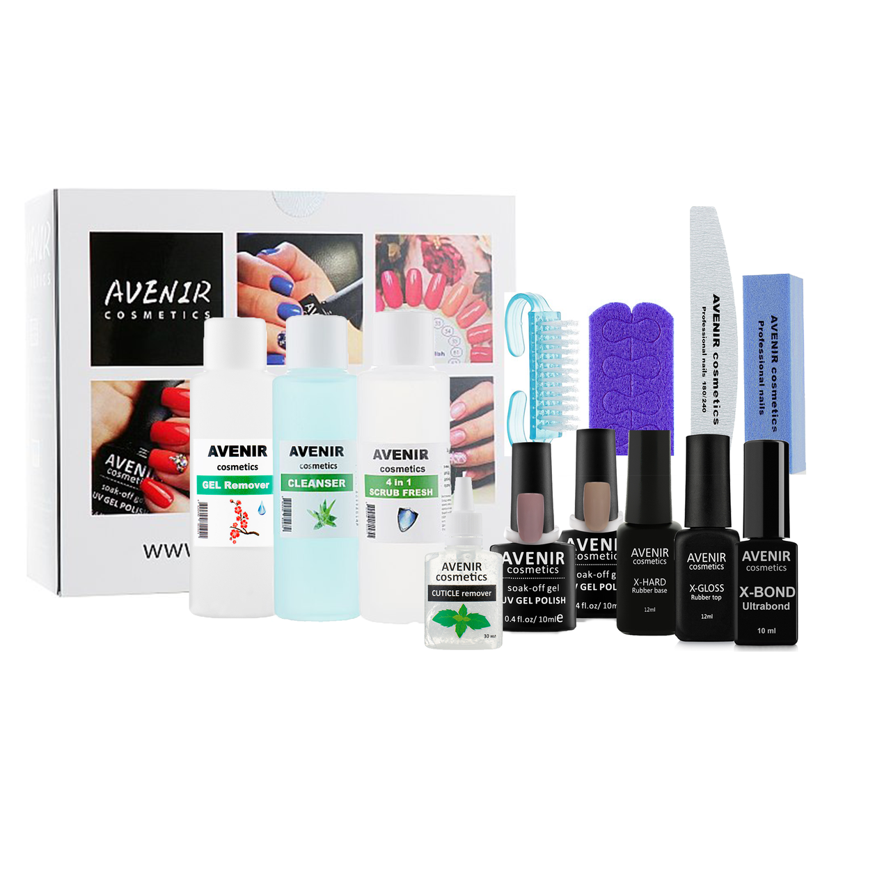 Стартовий набір для манікюру "Зухвалий капучіно"