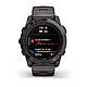 Смарт-годинник Garmin Fenix 7X Pro - Sapphire Solar Edition - темно-сірий титан DLC Carbon з титановим браслетом, фото 4