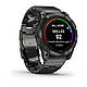Смарт-годинник Garmin Fenix 7X Pro - Sapphire Solar Edition - темно-сірий титан DLC Carbon з титановим браслетом, фото 5