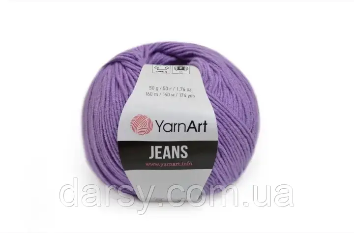 YarnArt Jeans, Лаванда №72, фото 1