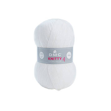 DMC Knitty 4 50 гр, колір Білий 961
