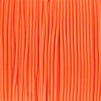 Еластичний шнур Shock Cord шнур-резинка капелюшна 3 мм нейлон Помаранчевий