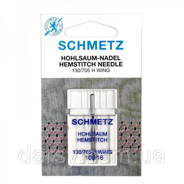 Голка Мережка Schmetz Wing №100, фото 1