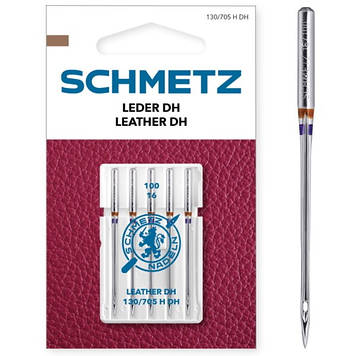 Набір голок Schmetz Leather №100 Hard