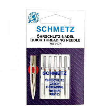 Набір голок Schmetz 705 HDK легковдягаємі №80