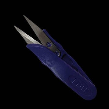 Ножиці для підрізання ниток LDH, 11 см, сині