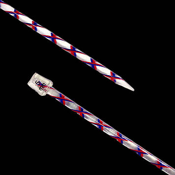 Прямі пластикові спиці 5 мм