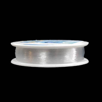 Волосінь (ліска) бісерна мононитка довжина 50 м, діаметр 0,3 мм колір прозора