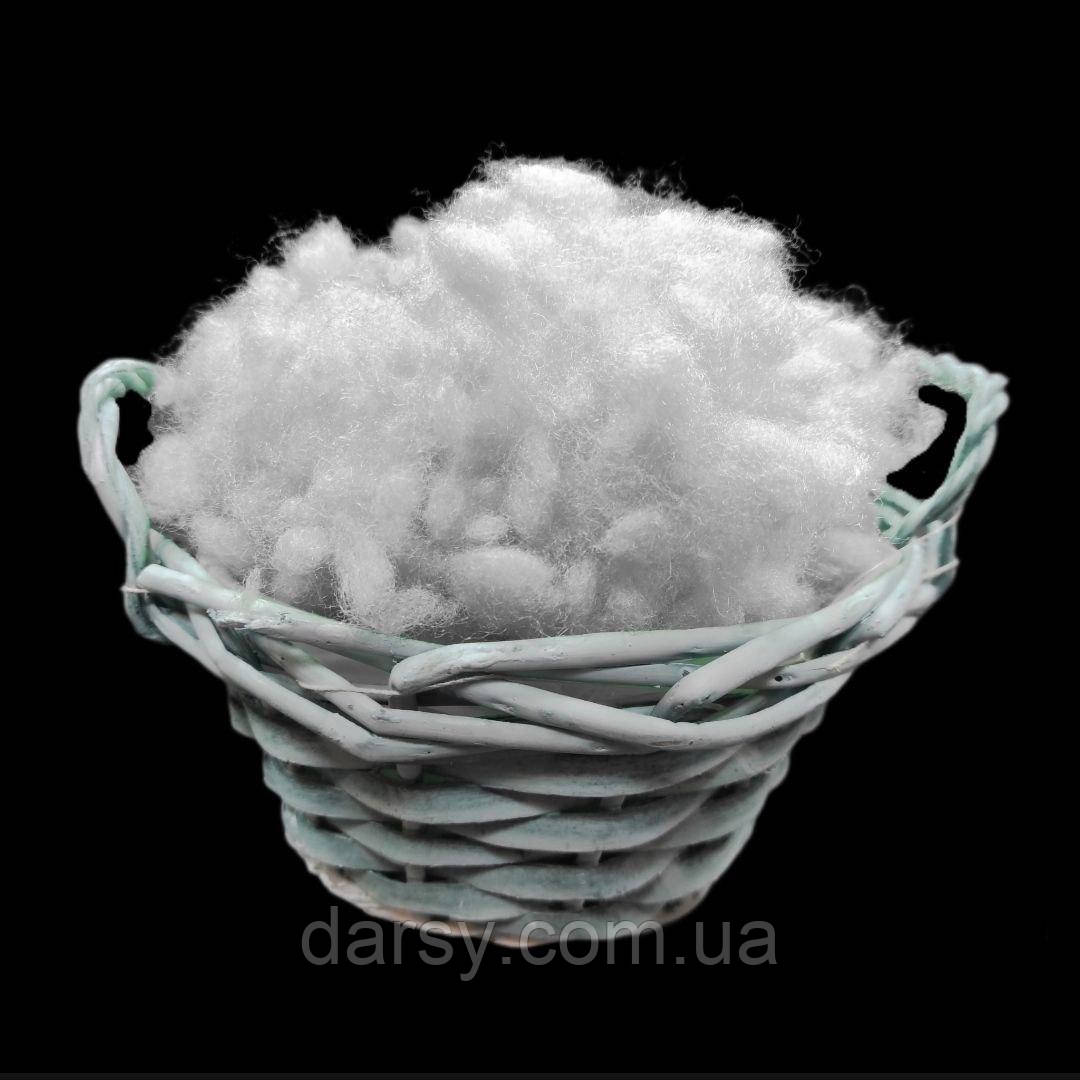 Наповнювач холофайбер білий 1кг, фото 1