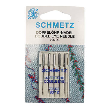 Набір голок Schmetz Double eye 705 de 80/12